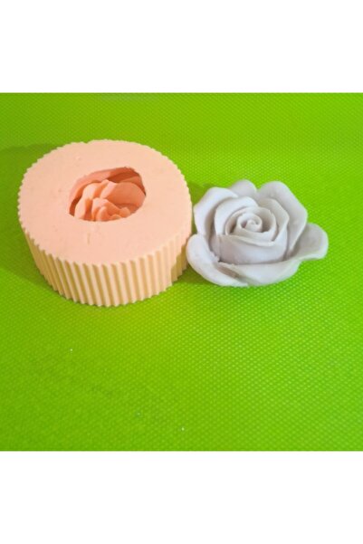 AnkaHobiMarket Küçük Açmış Gül Silikon Kalıp