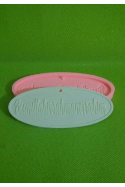 AnkaHobiMarket Oval Besmele Silikon Kalıp