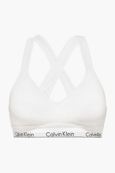 Calvin Klein Bra - White - With Slogan