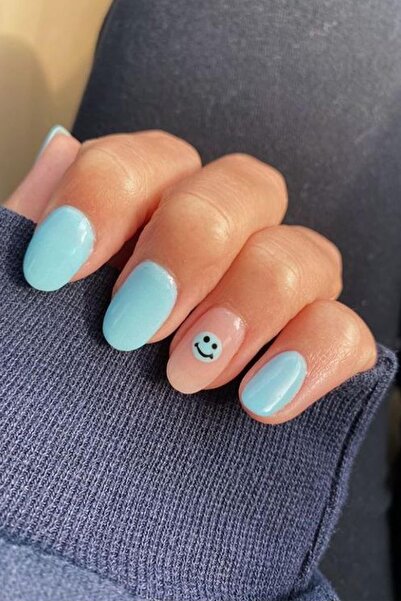 Flash Tattoos® Gülen Yüzler Espirili Smiley Nail Art Süsü Tırnak Çıkartmaları Tırnak Dövmesi