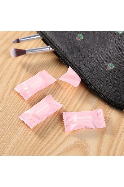 OMAC 1 Piece Disposable Travel Towel Compressed Facial Towel Wet Wipes Damp Napkin