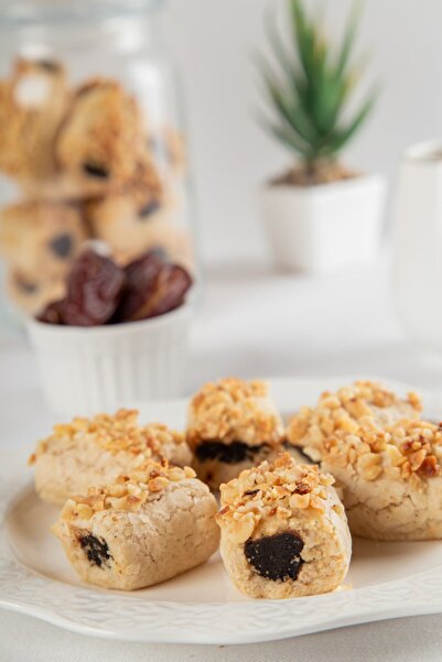 Burbella Glutensiz Glutensiz Ve Şekersiz Hurmalı Kurabiye 500 gr