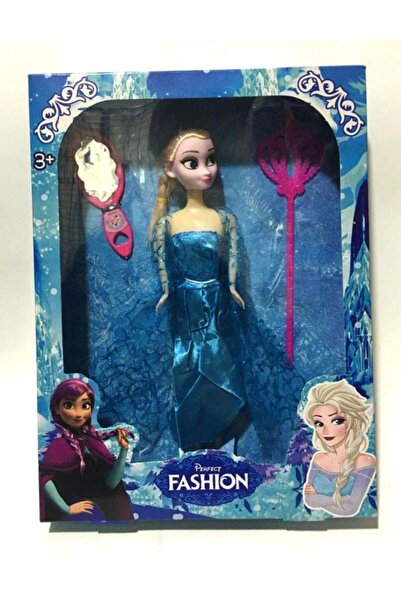 abnturk Karlar Ülkesi Frozen Karlar Kralçesi 1 Adet Elsa Doll Bebek