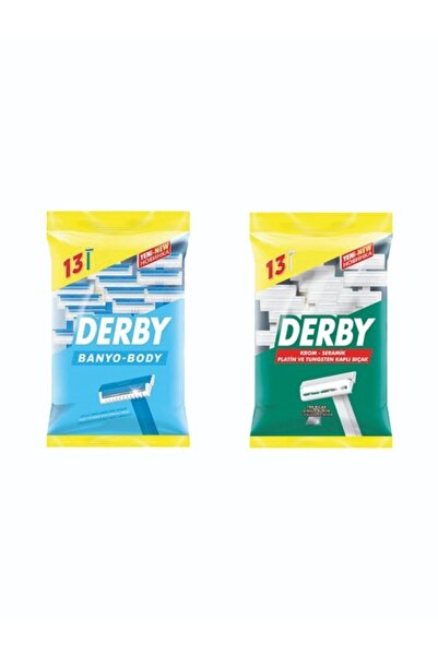 Derby Baie - Set de corp 10+3 + Pungă cu lamă de ras unică 10+3