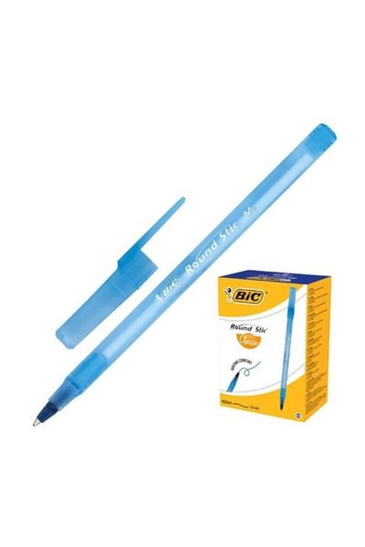 Bic Round Stick Ballpoint Box of 60 Blue
