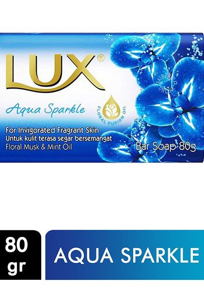 LUX Soap 80 Gr Aqua Sparkle - Category: Bath Soap