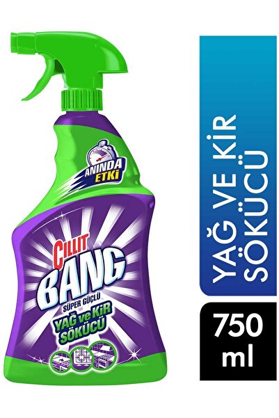 Cillit Bang Marka: Yağ Ve Kir Sökücü Sprey 750 Ml 8690570522556 Kategori: Yüzey Temizleyici