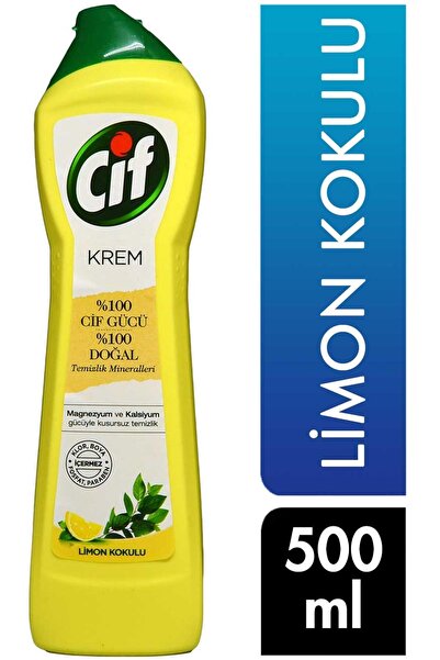 Cif Marka: Krem Temizleyici 500 Ml Limon Kokulu 8690637069864 Kategori: Yüzey...