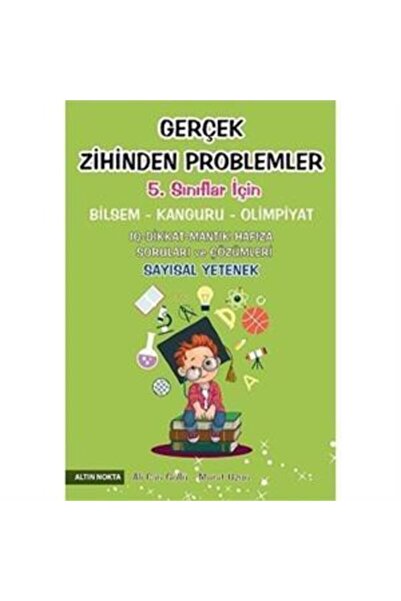 Altın Nokta Basım Yayın 5. Sınıf Gerçek Zihinden Problemler Kanguru Olimpiyat...