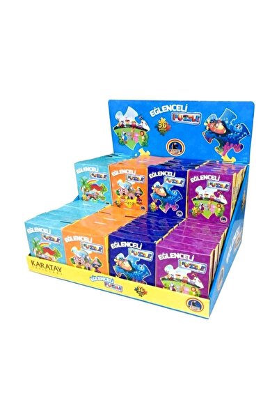 Genel Markalar Karatay Yayınları () Puzzle Eğlenceli 36 Parça Kutulu Karatay Yayınevi
