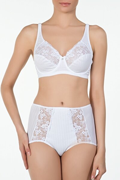 Kom Sutien alb Amanda Classic pentru femei 41su20011beya