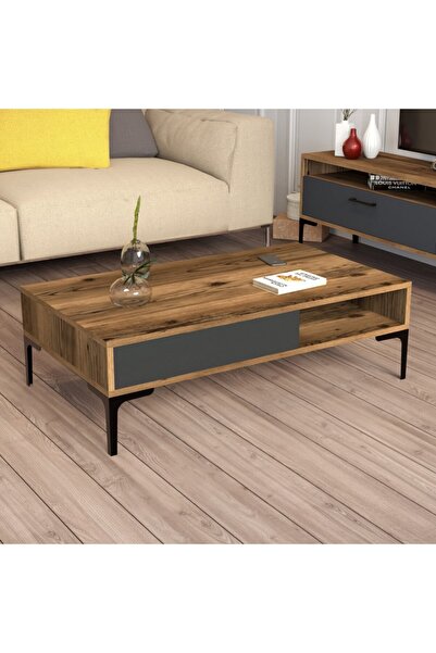 Variant Mobilya Istanbul Orta Sehpa Ceviz Antrasit