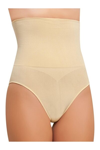 NBB Kadın Ten Yüksek Belli Toparlayıcı Dikişsiz Külot Korse Yeni Sezon