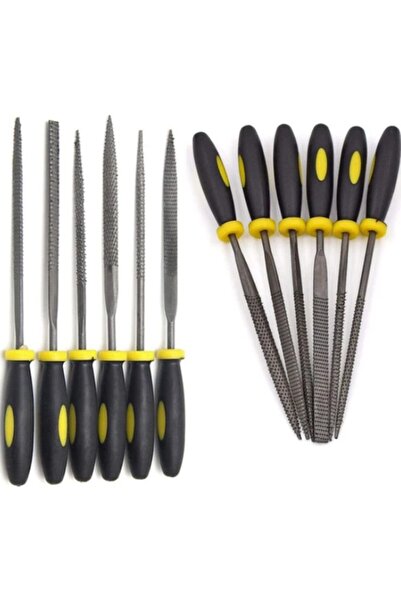 REKOTOOLS Ahşap Törpü Eğe Seti Plastik Saplı 180mm Törpü Takımı Ahşap Törpüleme 18cm-mini-törpü-6pcs
