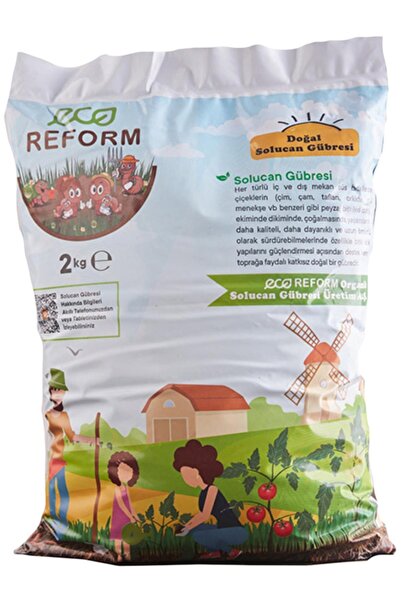 Eco Reform Solucan Gübresi 2 Kg