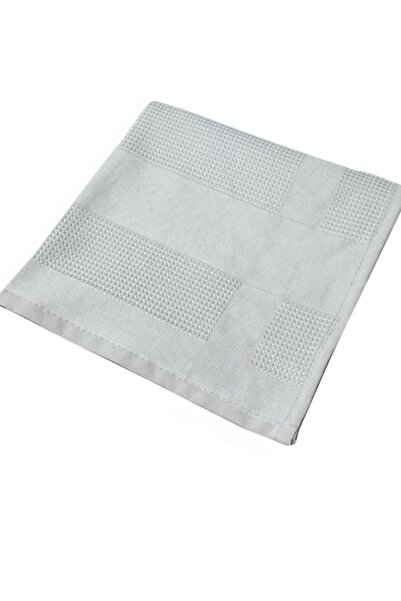 SİLVER HOME Mikrofiber 42x68cm Dekoratif Cam Temizlik Bezi - Gri