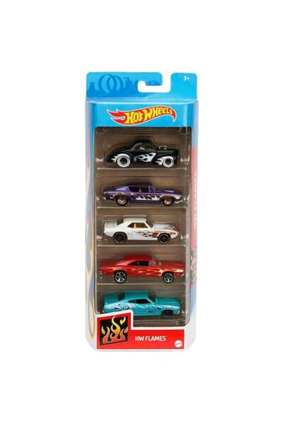 HOT WHEELS 5'li Araba Seti Hw Flames