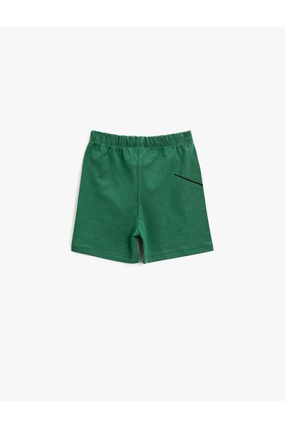 Koton Printed Shorts Cotton