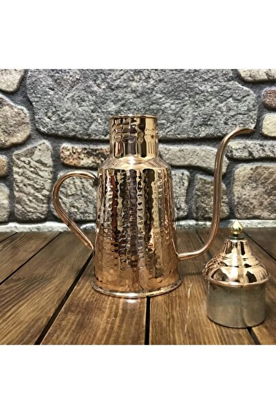 EFEMİR Hand Forged Copper Vessel Oil Pot