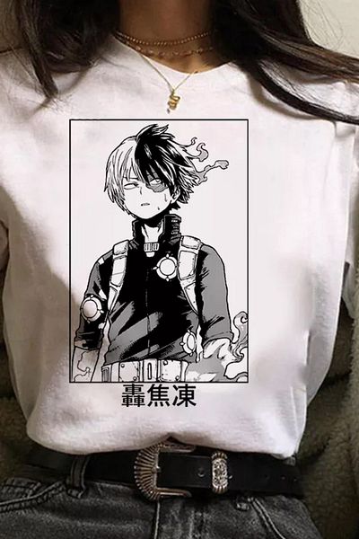 Köstebek Μπλουζάκι Grf Anime Todoroki My Hero Academia Unisex