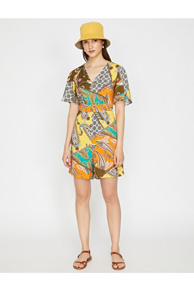 Koton Women's Brown Jumpsuit 9YAL48109OW