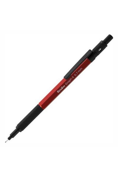Scrikss Graph-x Red Metal 0.7 Versatile Pen