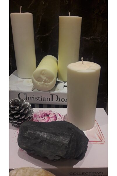 ABETE Iv Candles 3'lü Baton Mum