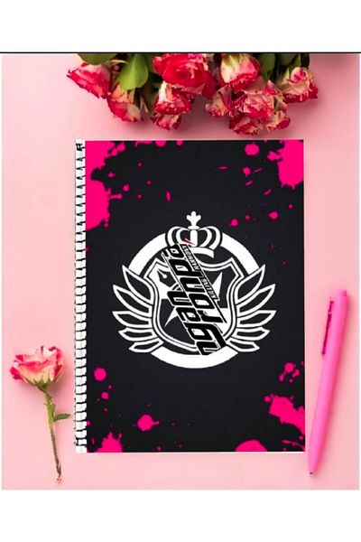 detayminant Danganronpa Anime Notebook 1 Piece Special Design A4 Size 21*29 Cm Wired Striped