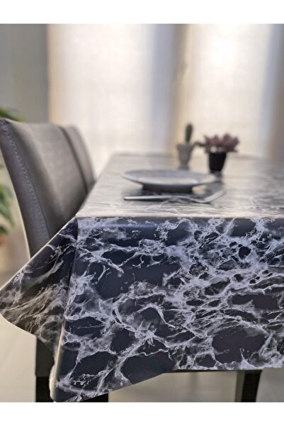 mavi ıhlamur Τραπεζομάντιλο τραπεζομάντιλο από λαδόπανο Pvc με επένδυση, ανθε...