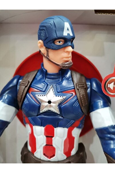 AVENGERS Captain America Action Figure Toy Lighted Talking 28.5 cm