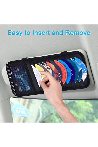 OEM Oto Güneşlik Cd-dvd Çantası -organizer