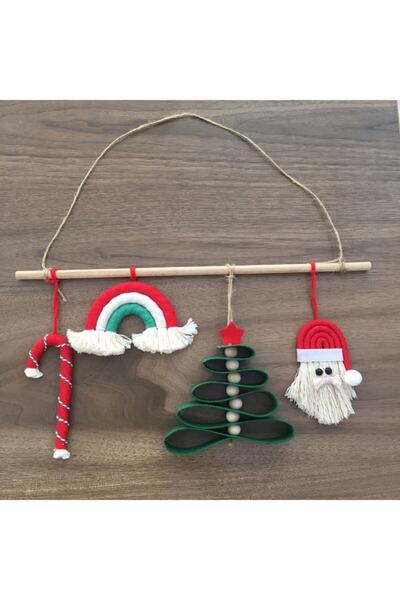 OzanTuhafiye Ручна робота Макроме Новорічна прикраса Прикраса для дверей та с...