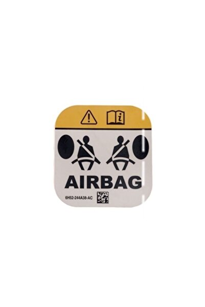 TSC Airbag Sticker 6h52-244a38-ac Adhesive Label