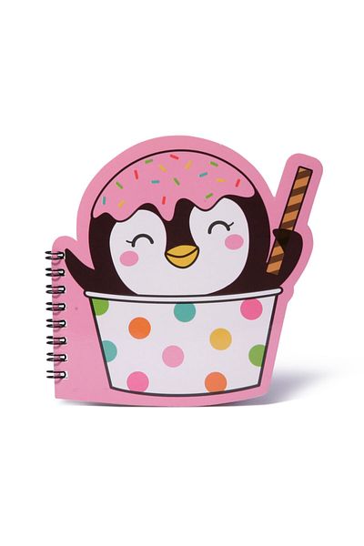 4nio Penguin Shaped Notebook