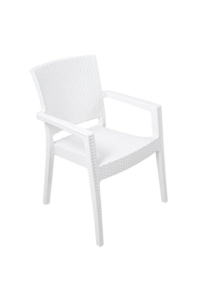 Mandella Zeus Rattan Koltuk (2 ADET) Beyaz