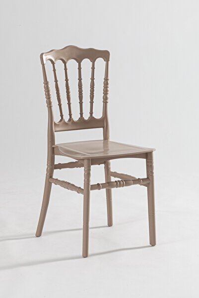 SANDALİE 2 Adet Miray Cappucino Pratik Sandalye / Balkon-bahçe-mutfak