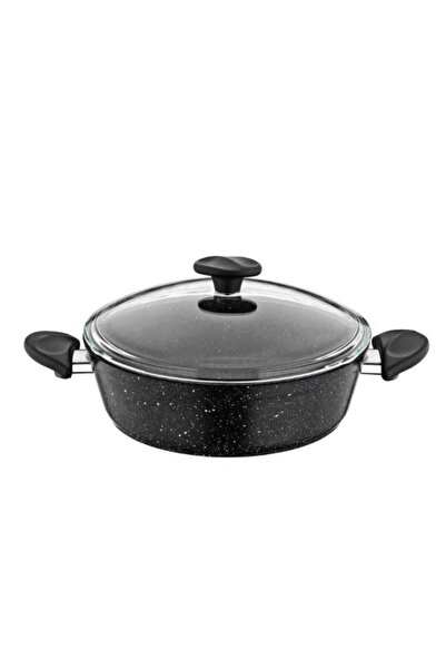papilla Vilma 30 Cm Dövme Karnıyarık Tencere Siyah Kırçıl