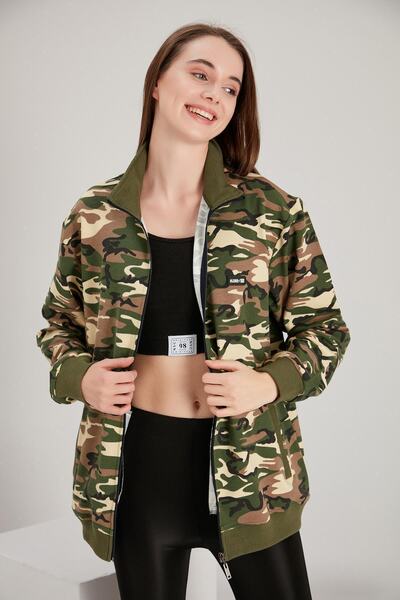 ALEXANDERGARDI Φούτερ με γιακά με φερμουάρ (e21-73000)