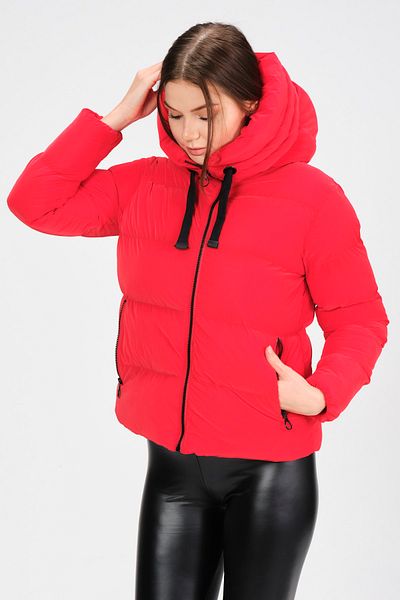 PIQUE Women's Coat Women's Hooded Wide Collar Puffer Coat