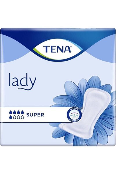 TENA Lady Super Pad 5 Drops 30 Pieces