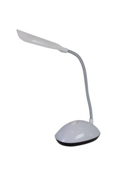 Real Özs Beyaz Led Masa Lambası Pil Hediyeli