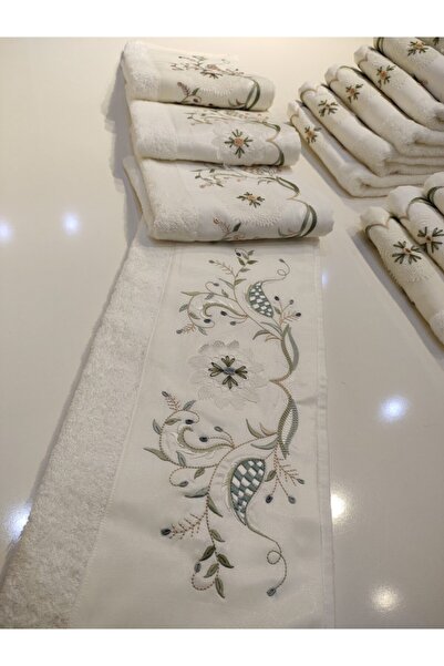 incisecrethome Ручна робота, вишивка голкою, рококо та вишивка, головний рушник 1 шт. 50*90 см