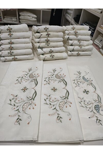 incisecrethome Ручна робота, вишивка голкою, рококо та вишивка, головний рушник 1 шт. 50*90 см