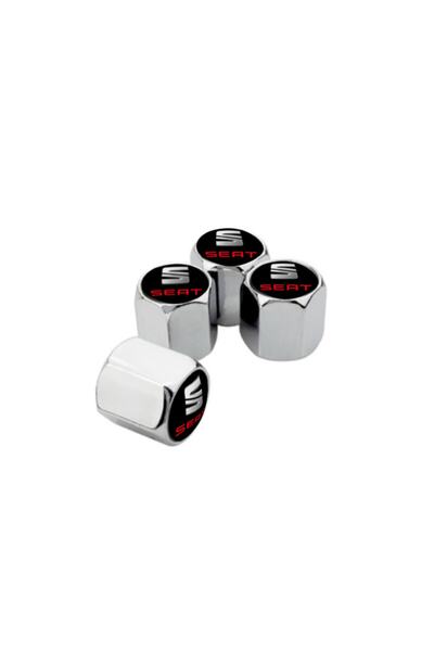 GARDENAUTO مقعد إيبيزا بعد عام 2017 - غطاء صمام من الفولاذ المقاوم للصدأ من ا...