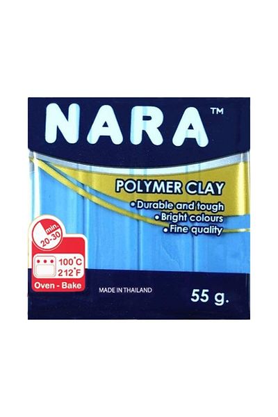 Bigpoint Nara Polymer Clay 55 Gram Pm07 Baby Blue Box of 6