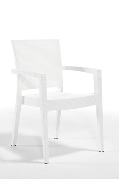 Fatih Rattan Paris Koltuk Beyaz