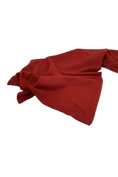 ecottonworks بطانية صوف تلفزيون أحمر 130 سم × 200 سم