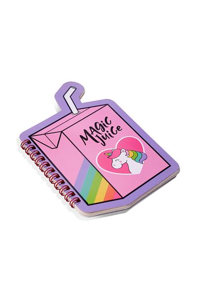 4nio Unicorn Juice Mini Shaped Notebook