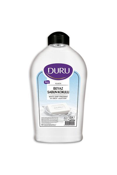 Duru White Soap Scented Liquid Soap 1.5+1.5+300ml