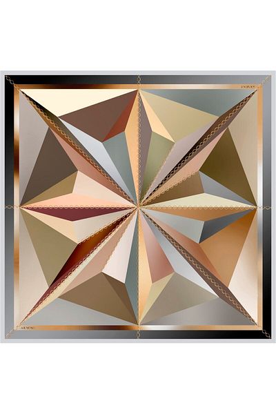 Armine Silk Scarf 8507d (SURA) (NOSTALGIA)